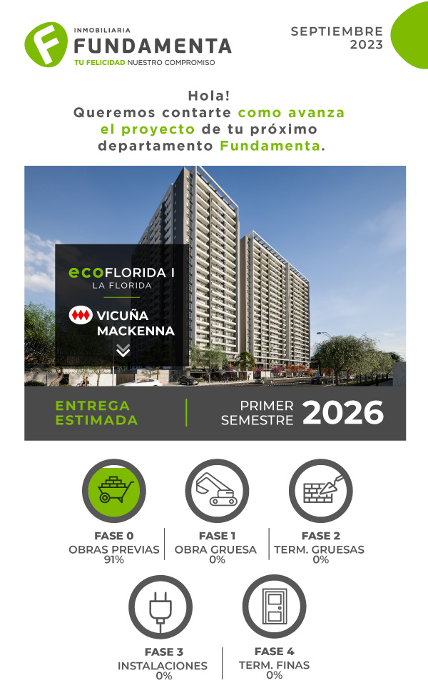 Avance obra Eco Florida